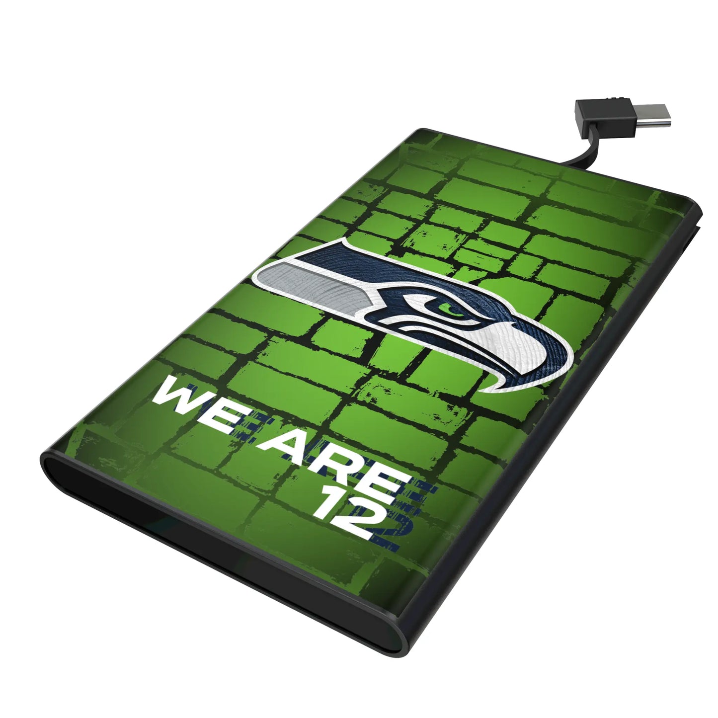 Seattle Seahawks Brick 5000mAh Flat Powerbank