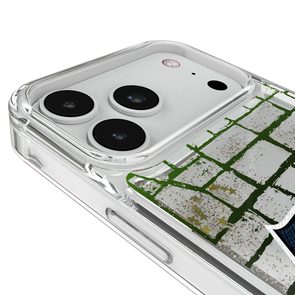 Seattle Seahawks Brick Glitter Phone Case for Apple iPhone