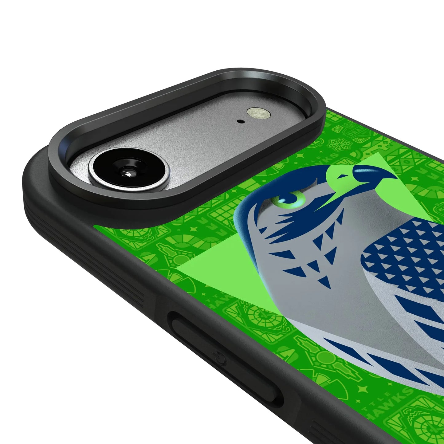 Seattle Seahawks Deco Bump Phone Case for Apple iPhone