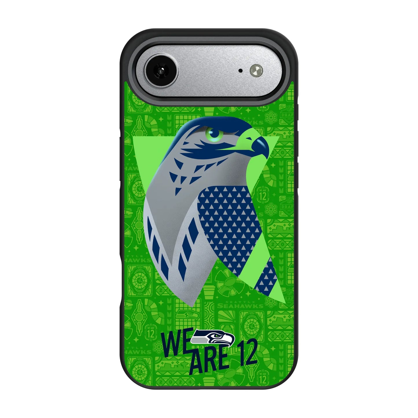 Seattle Seahawks Deco Bump Phone Case for Apple iPhone