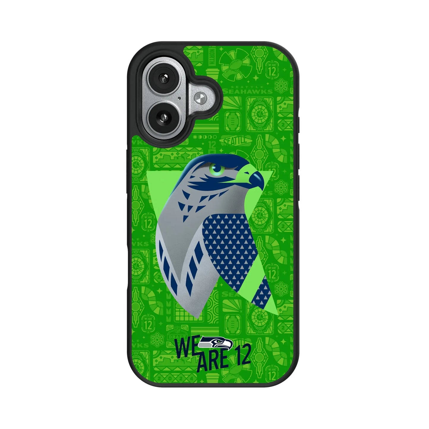 Seattle Seahawks Deco Bump Phone Case for Apple iPhone