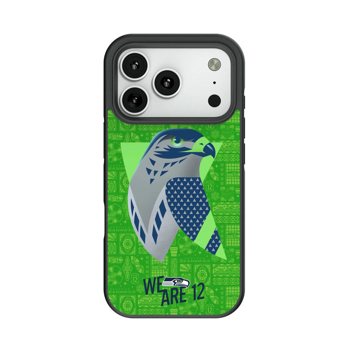 Seattle Seahawks Deco Bump Phone Case for Apple iPhone