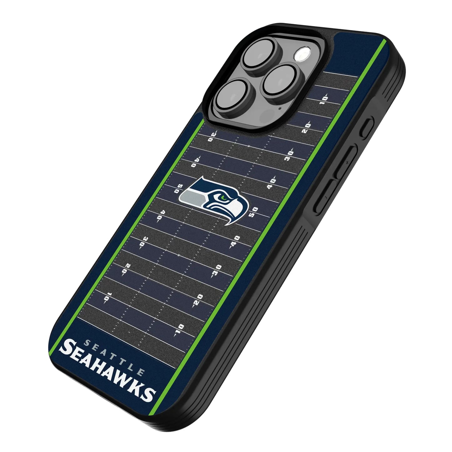 Seattle Seahawks Field Bump Phone Case for Apple iPhone