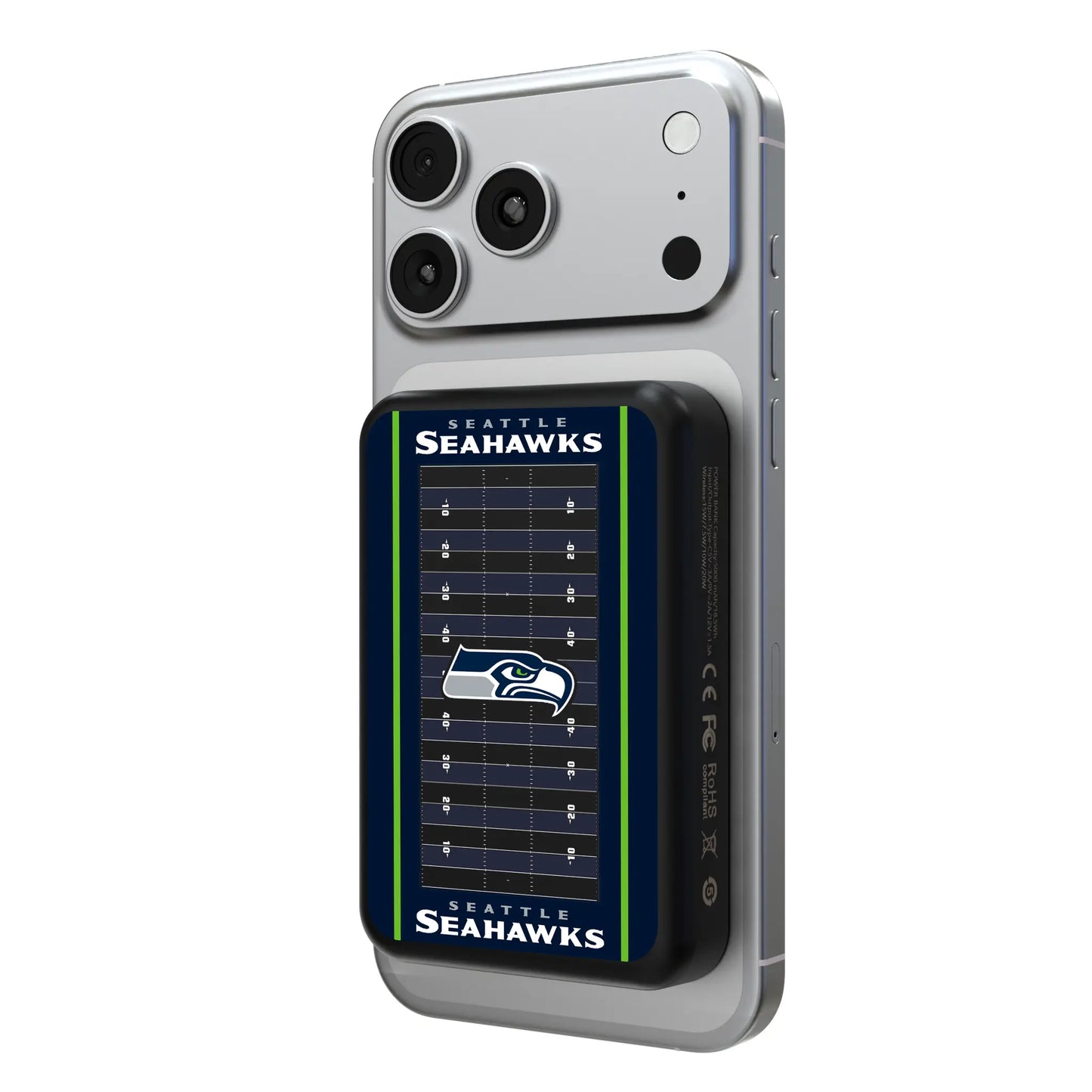 Seattle Seahawks Field Wireless Mag Power Bank