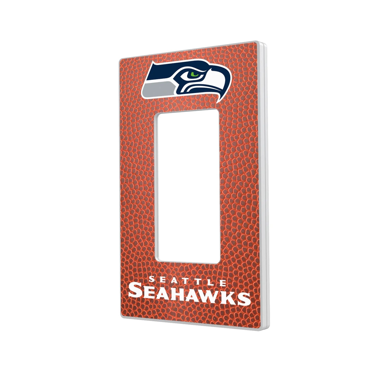 Seattle Seahawks Football Hidden-Screw Light Switch Plate