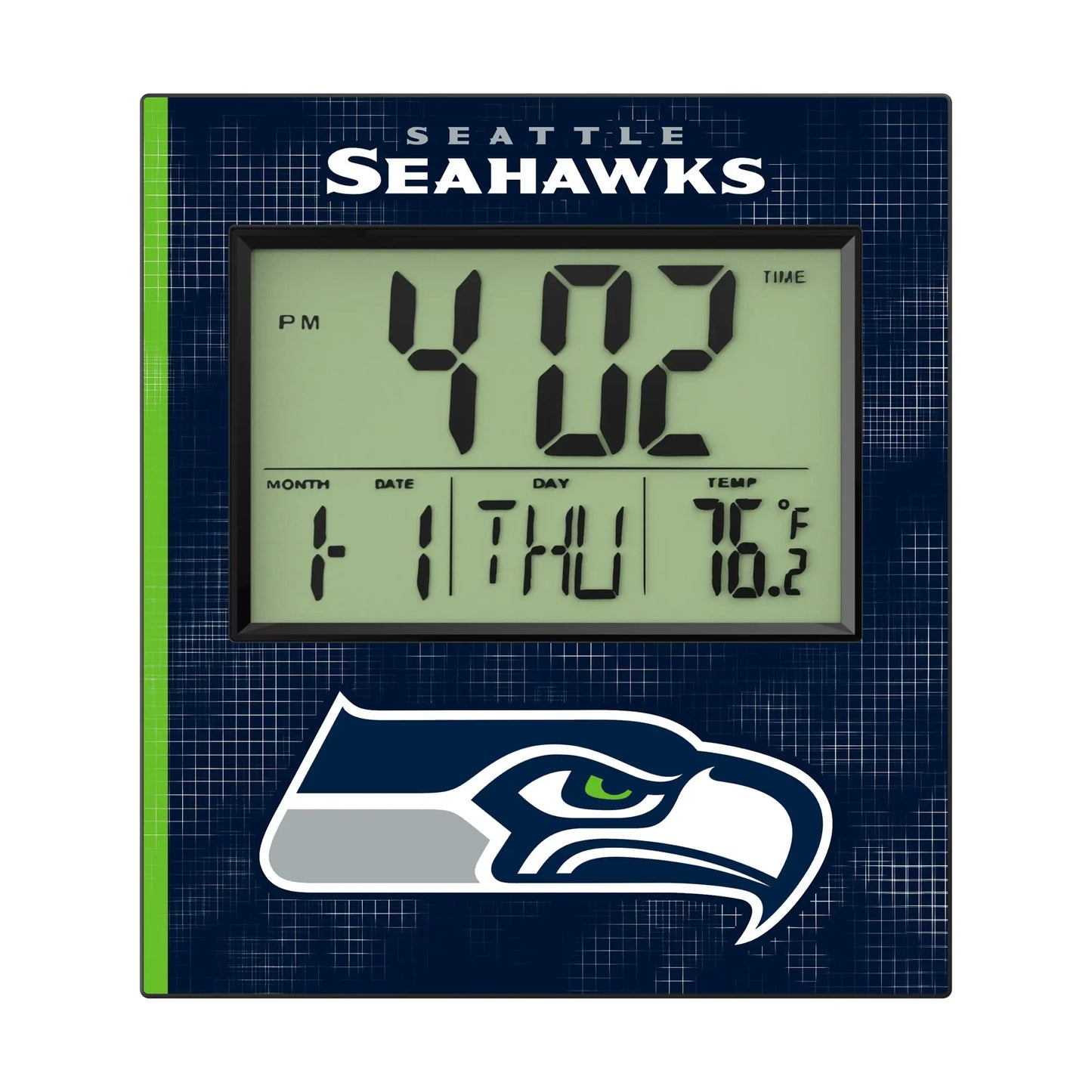 Seattle Seahawks Hatch Wall Clock