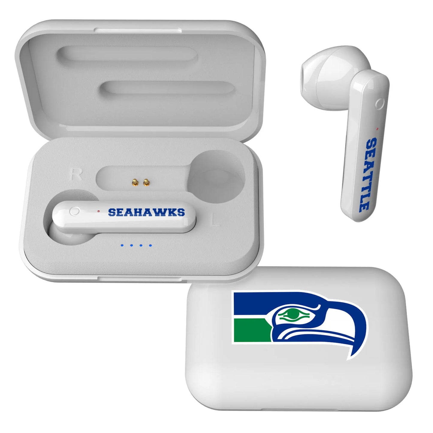 Seattle Seahawks Historic Collection Insignia Wireless TWS Earbuds