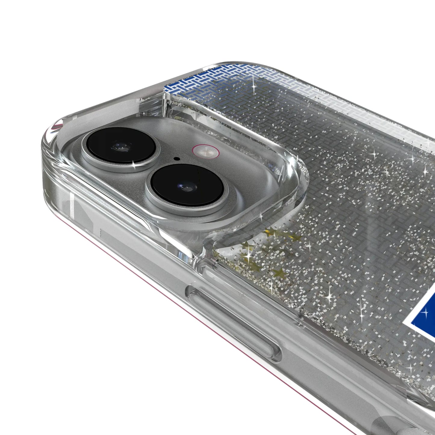 Seattle Seahawks Historic Collection Linen Glitter Phone Case for Apple iPhone
