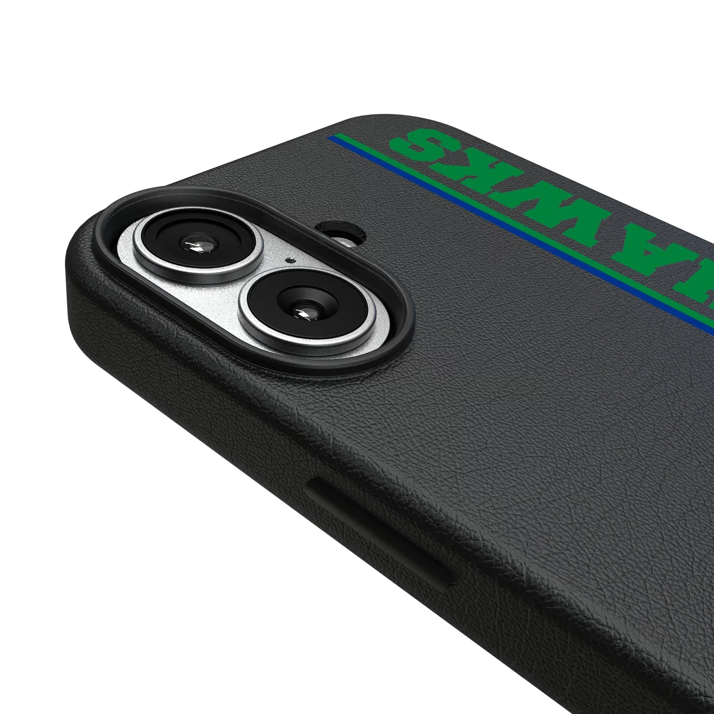 Seattle Seahawks Historic Collection Sidebar MagSafe Compatible Phone Case for Apple iPhone