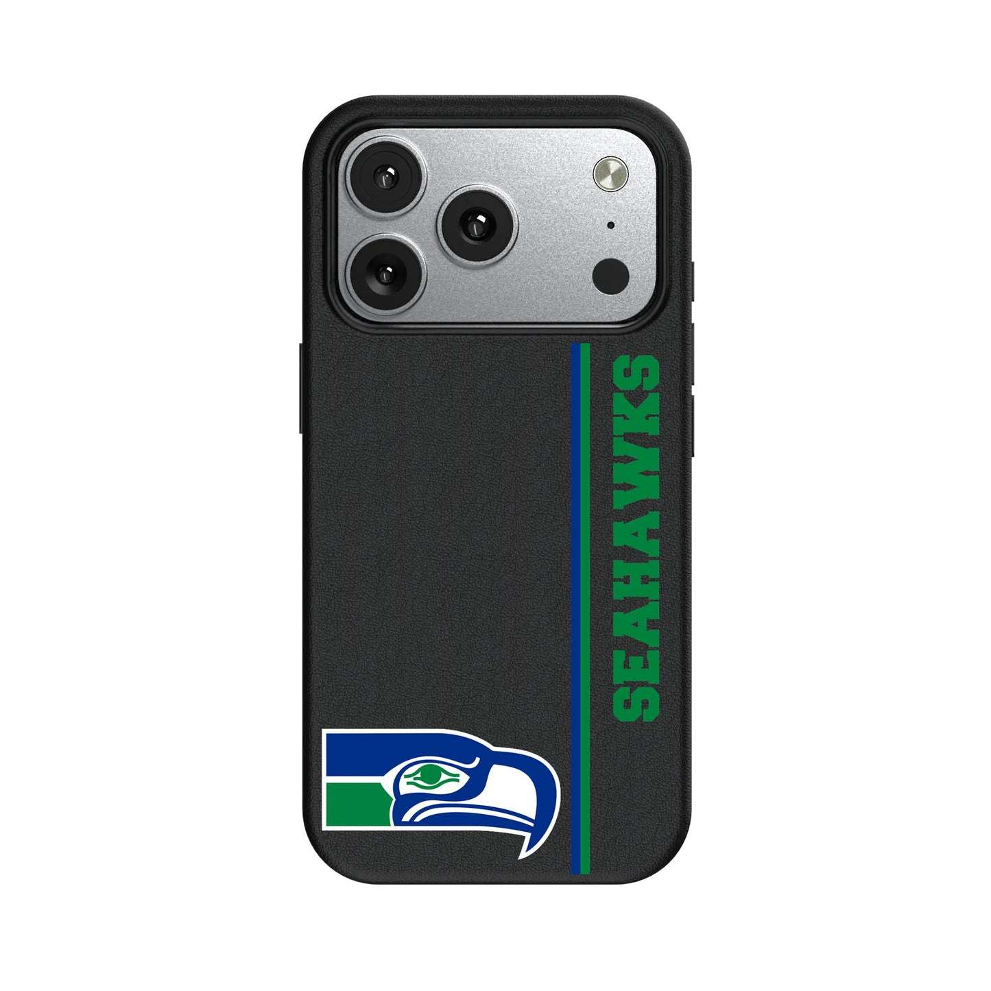 Seattle Seahawks Historic Collection Sidebar MagSafe Compatible Phone Case for Apple iPhone