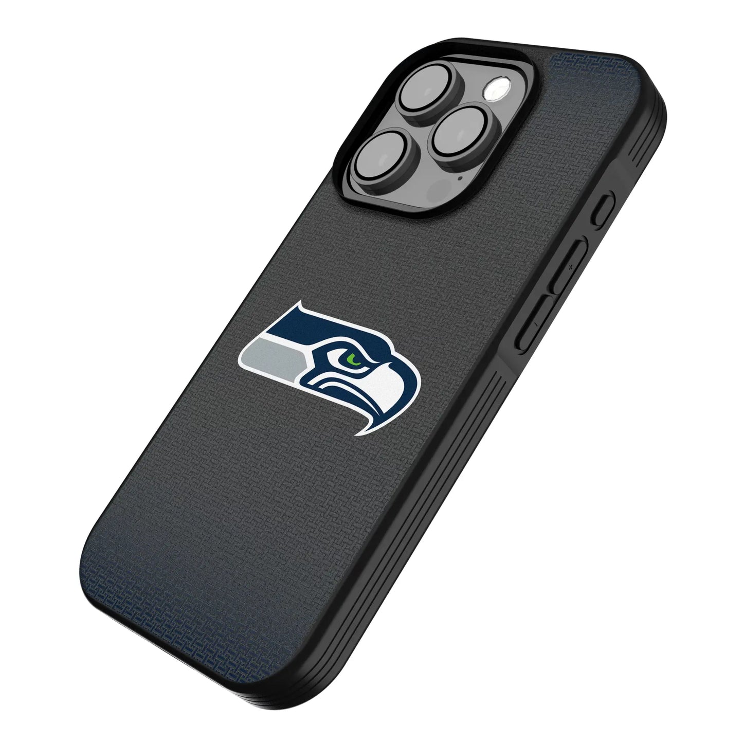 Seattle Seahawks Linen Bump Phone Case for Apple iPhone