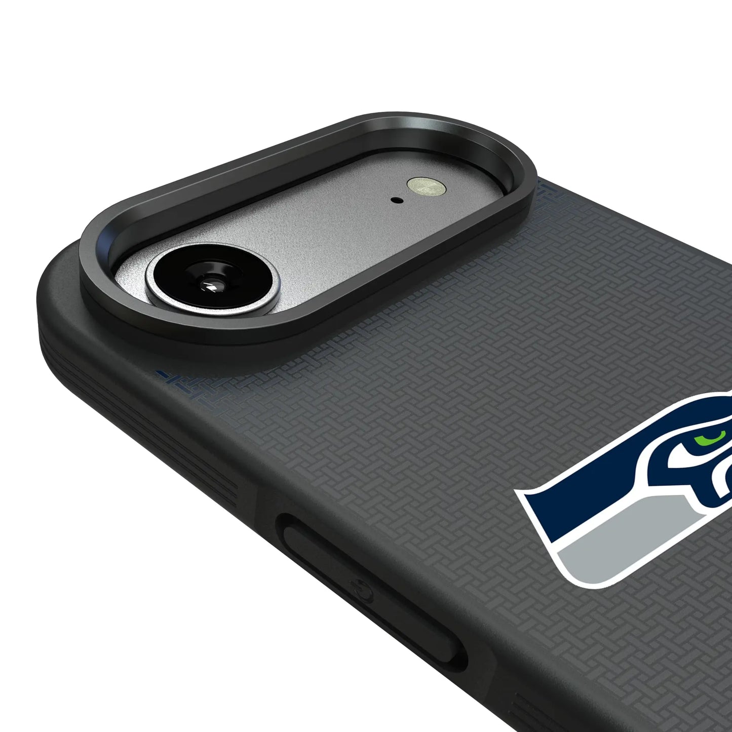 Seattle Seahawks Linen Bump Phone Case for Apple iPhone