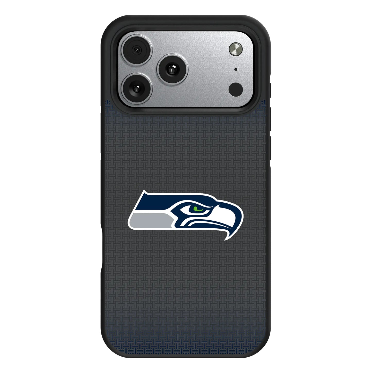 Seattle Seahawks Linen Bump Phone Case for Apple iPhone