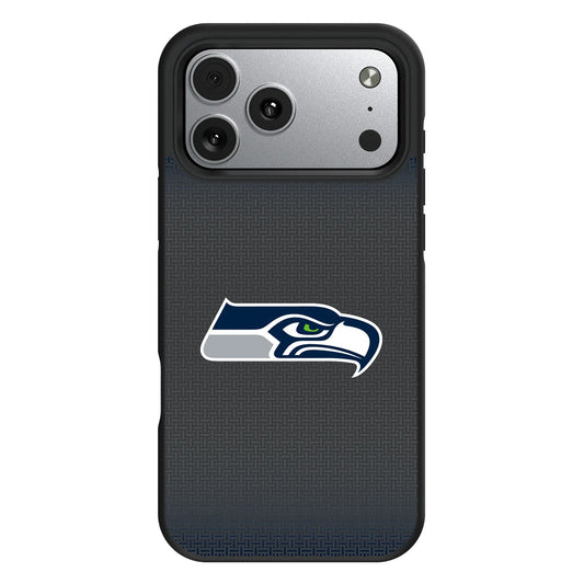 Seattle Seahawks Linen Bump Phone Case for Apple iPhone