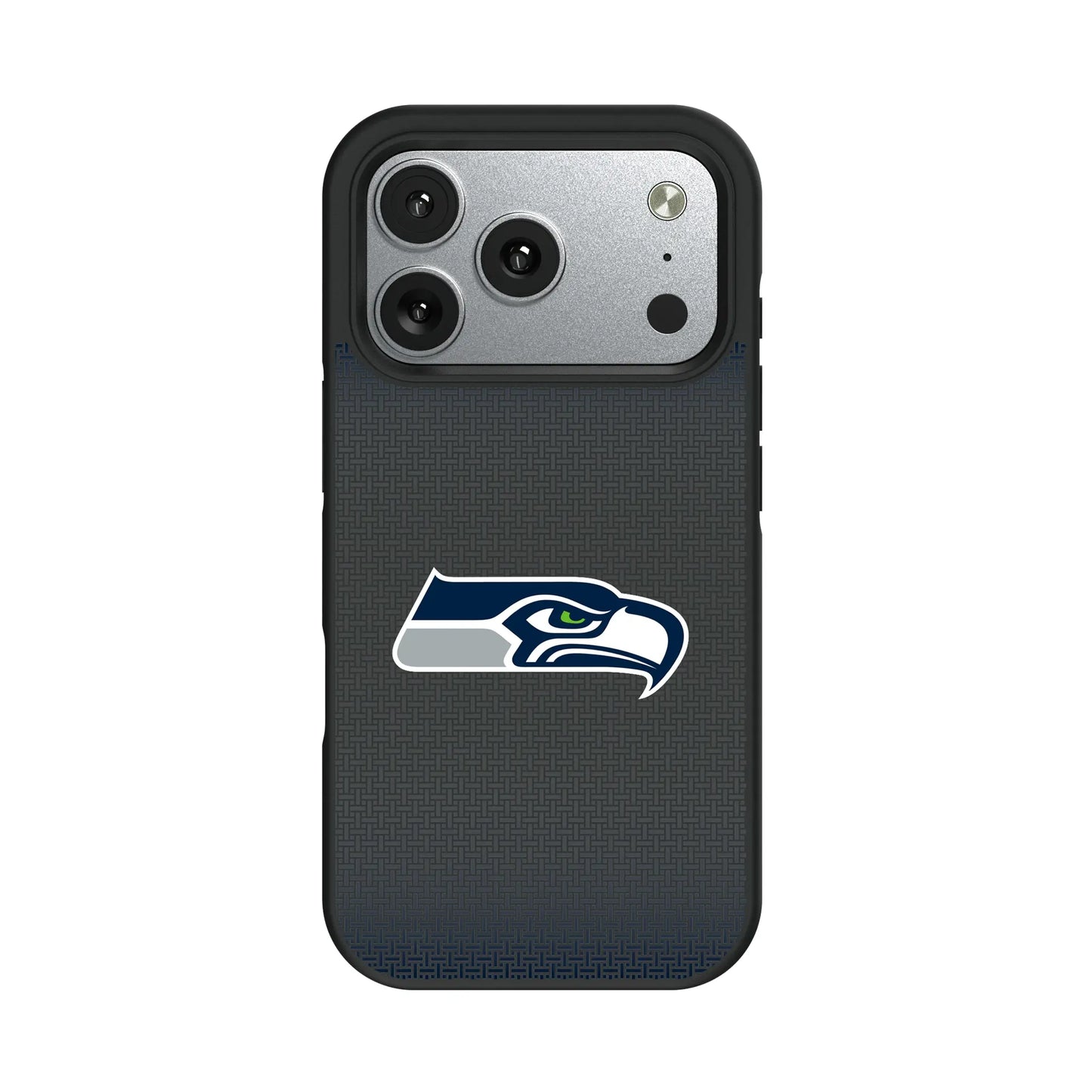 Seattle Seahawks Linen Bump Phone Case for Apple iPhone