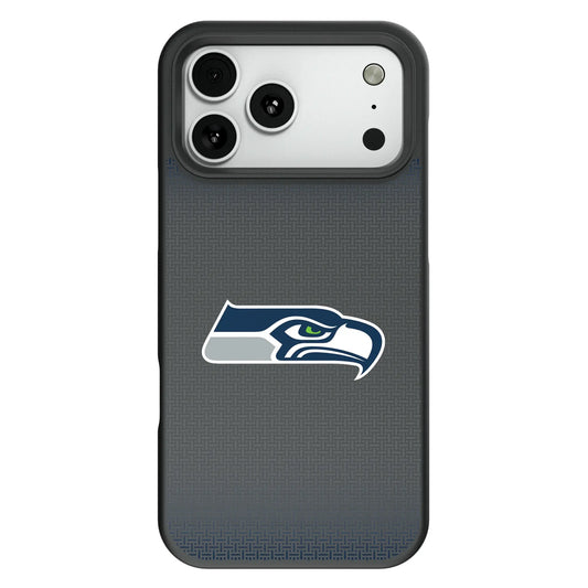 Seattle Seahawks Linen Bump Phone Case for Apple iPhone