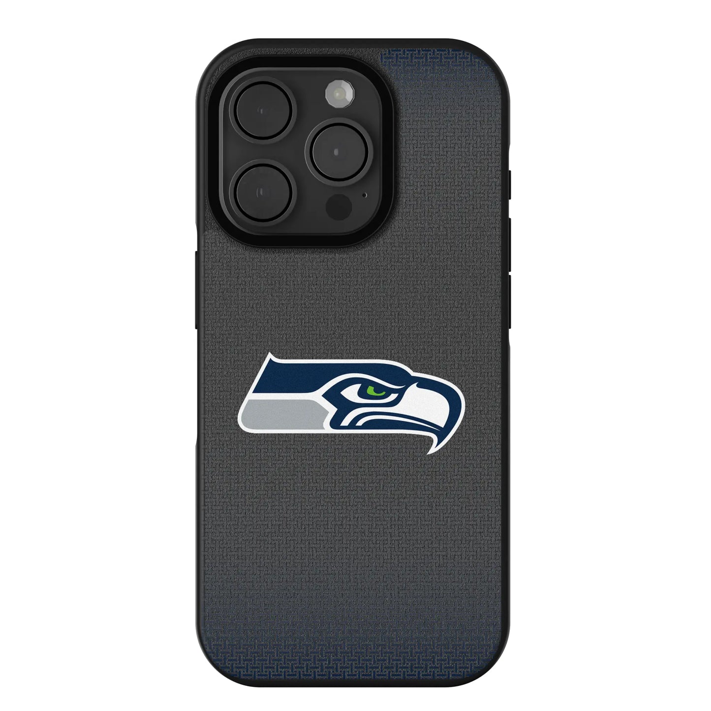 Seattle Seahawks Linen Bump Phone Case for Apple iPhone