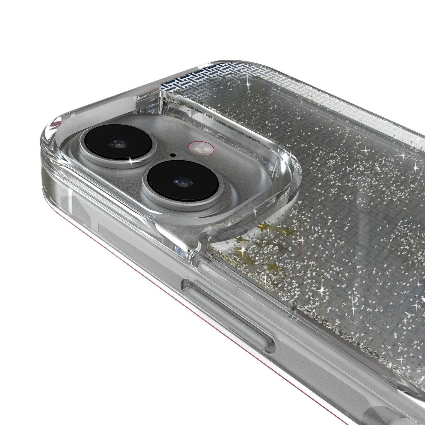 Seattle Seahawks Linen Glitter Phone Case for Apple iPhone