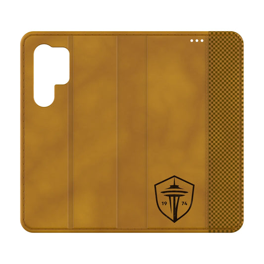 Seattle Sounders FC Burn Folio Phone Case for Samsung Galaxy