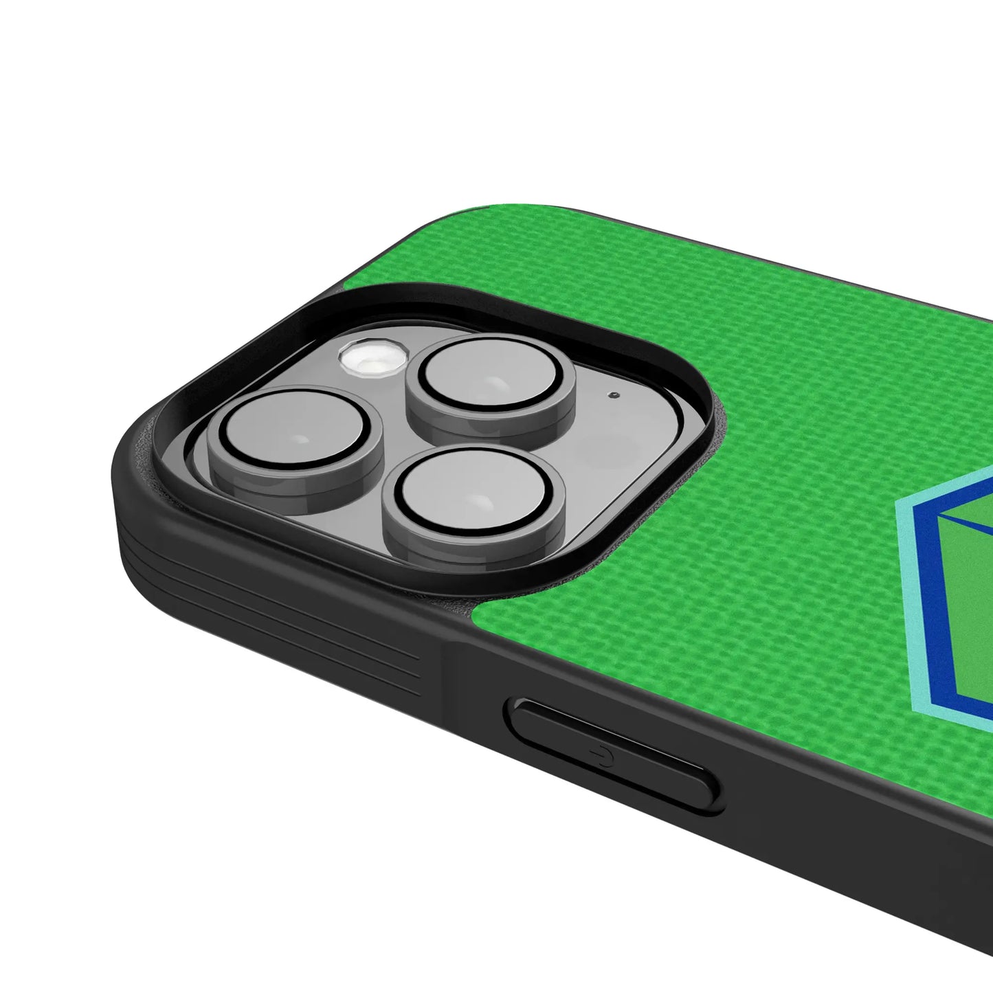 Seattle Sounders FC Diagonal Stripe Bump Phone Case for Apple iPhone