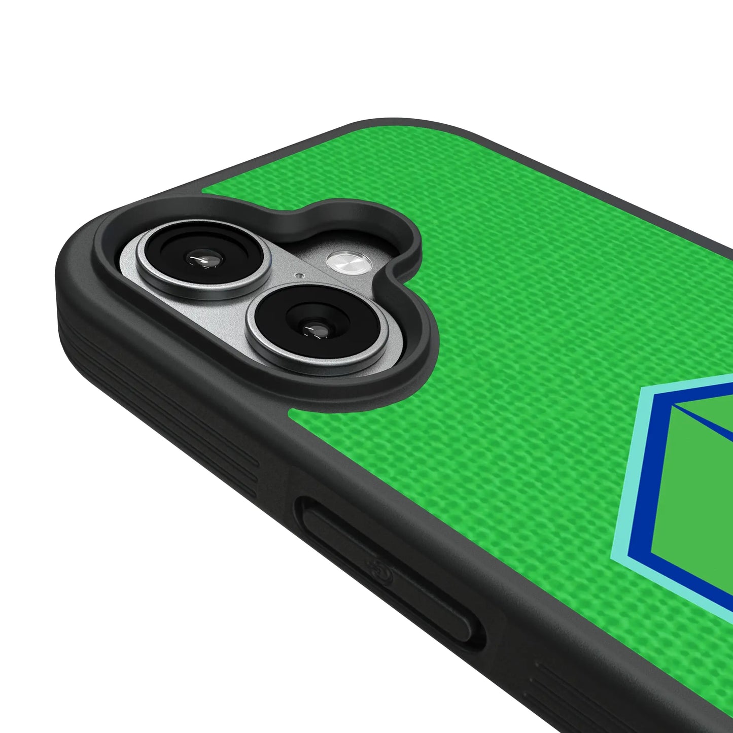 Seattle Sounders FC Diagonal Stripe Bump Phone Case for Apple iPhone