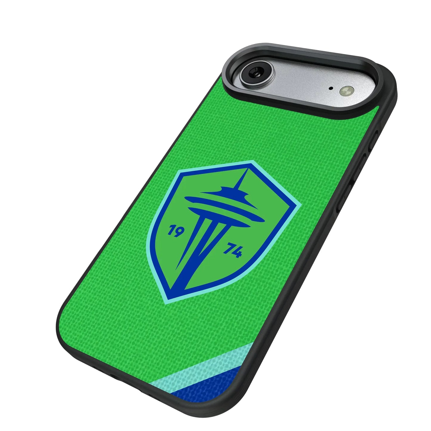 Seattle Sounders FC Diagonal Stripe Bump Phone Case for Apple iPhone