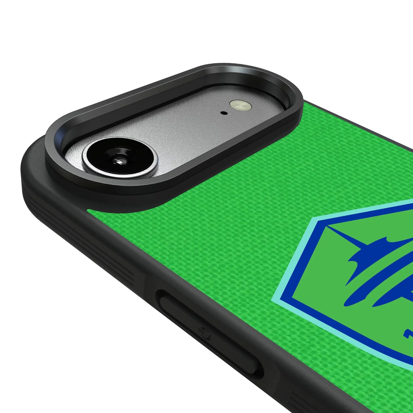 Seattle Sounders FC Diagonal Stripe Bump Phone Case for Apple iPhone