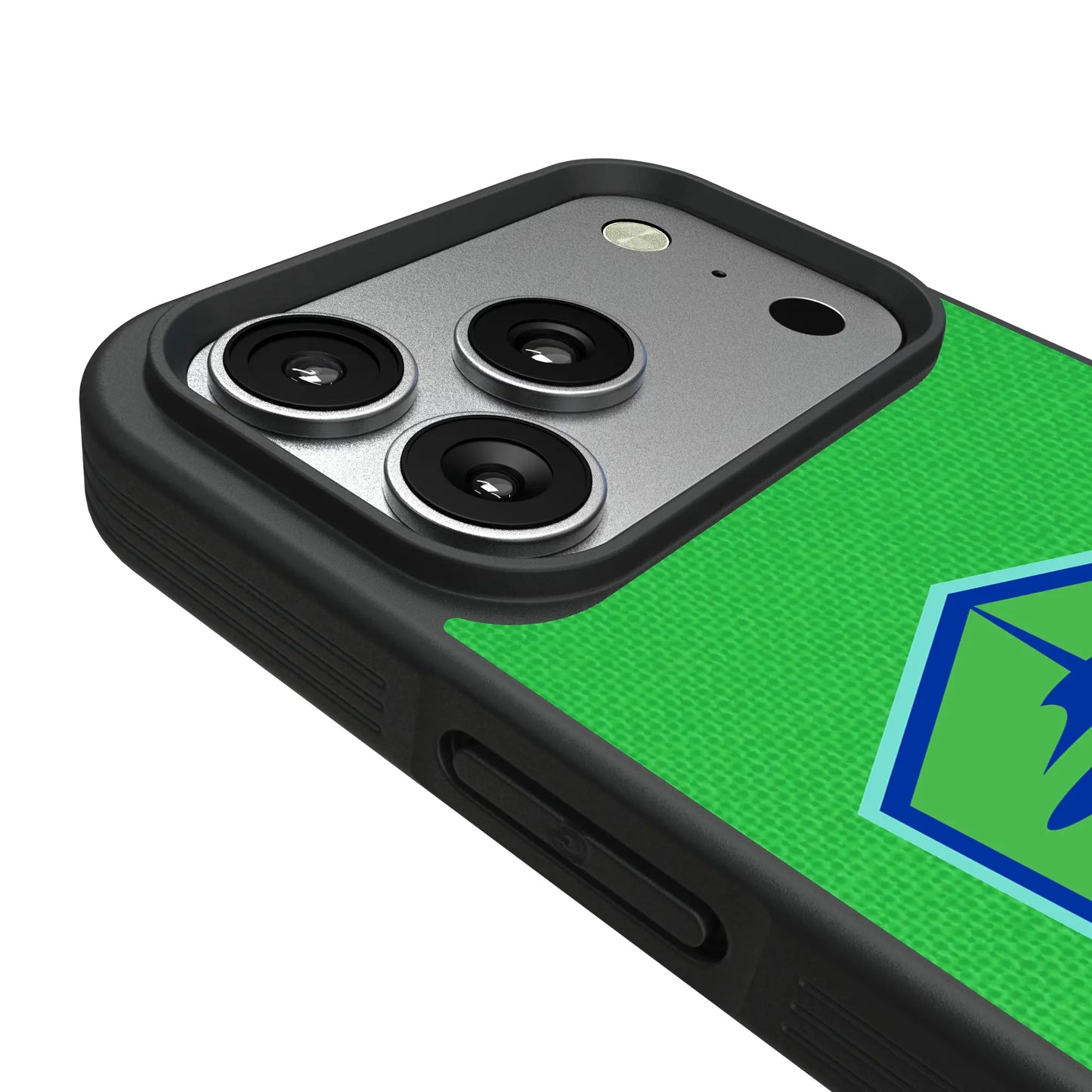 Seattle Sounders FC Diagonal Stripe Bump Phone Case for Apple iPhone