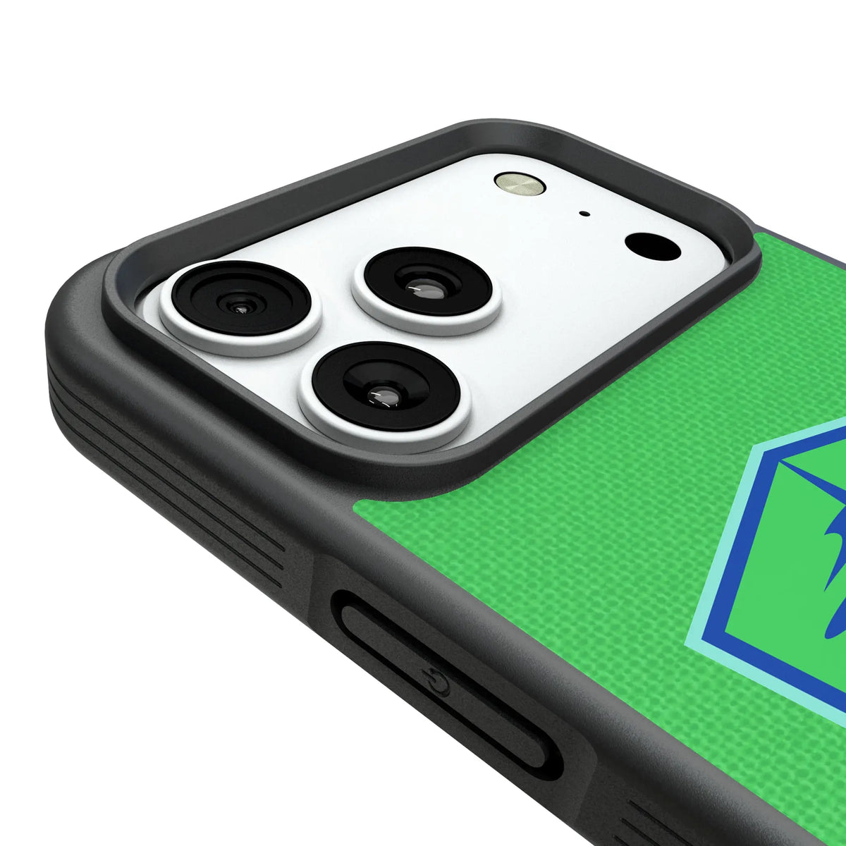 Seattle Sounders FC Diagonal Stripe Bump Phone Case for Apple iPhone