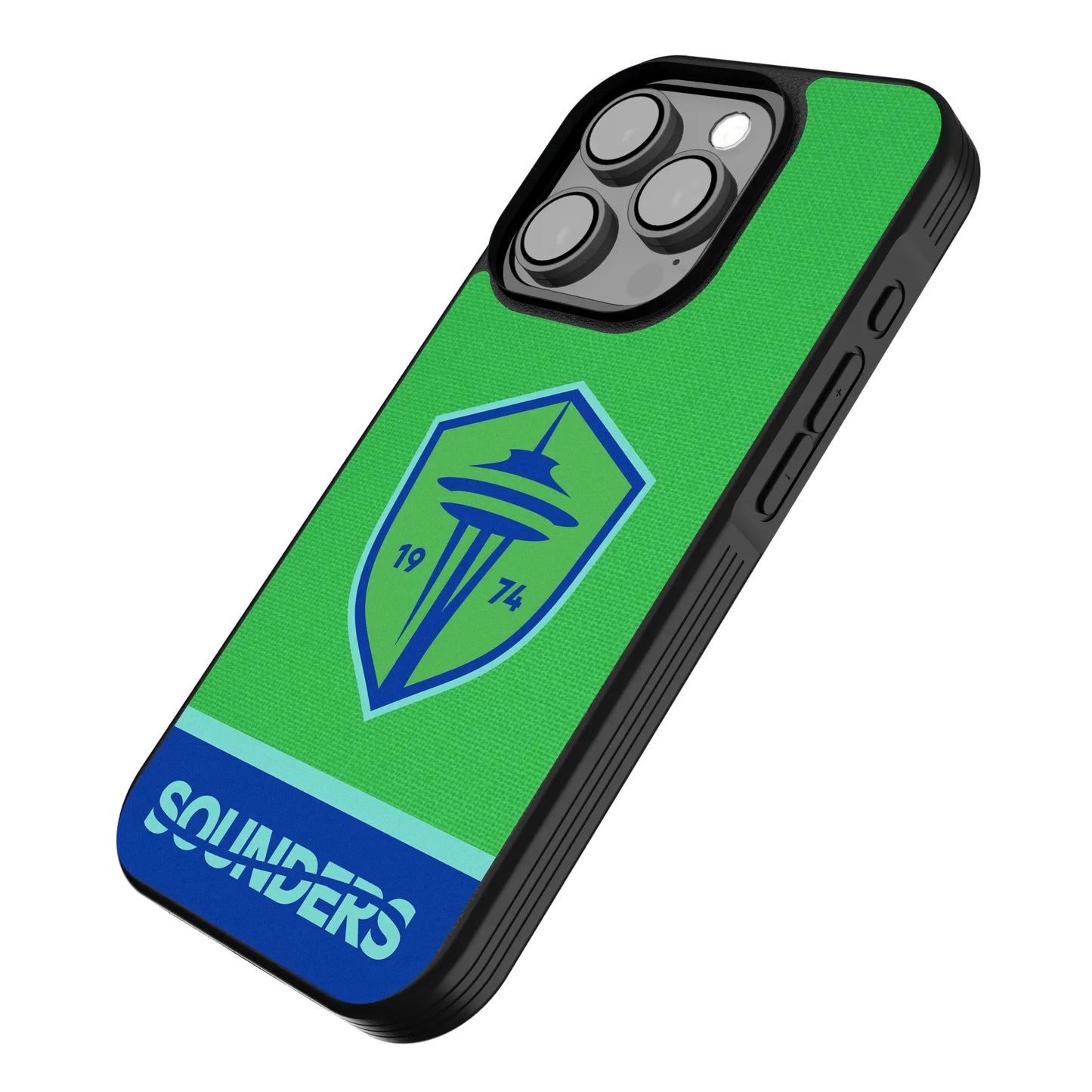 Seattle Sounders FC Endzone Solid Bump Phone Case for Apple iPhone