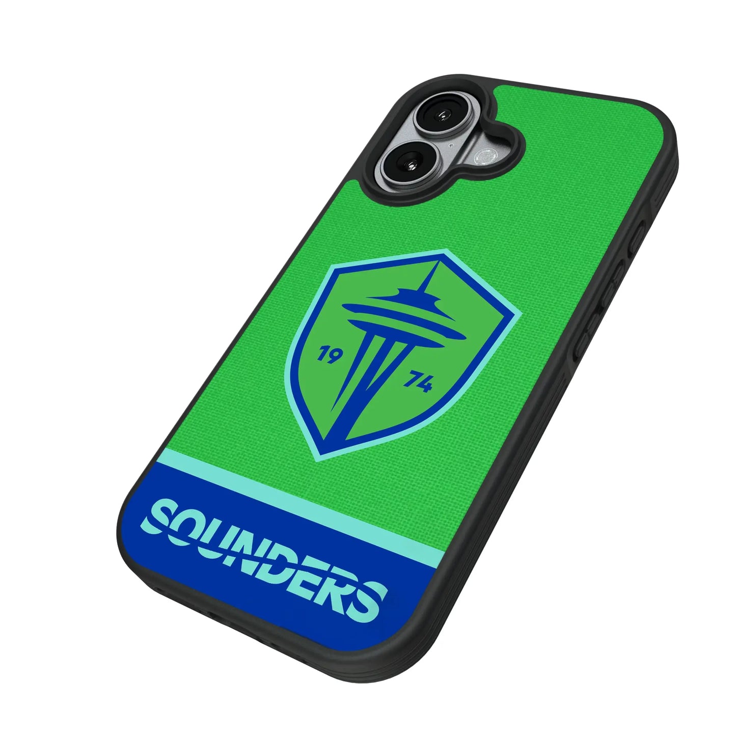 Seattle Sounders FC Endzone Solid Bump Phone Case for Apple iPhone