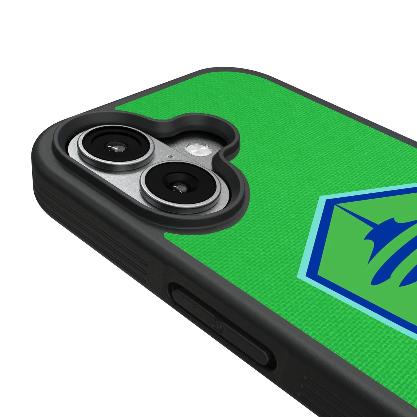 Seattle Sounders FC Endzone Solid Bump Phone Case for Apple iPhone