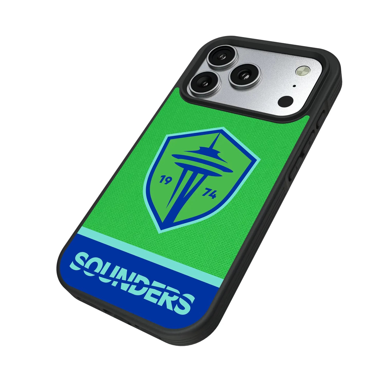 Seattle Sounders FC Endzone Solid Bump Phone Case for Apple iPhone
