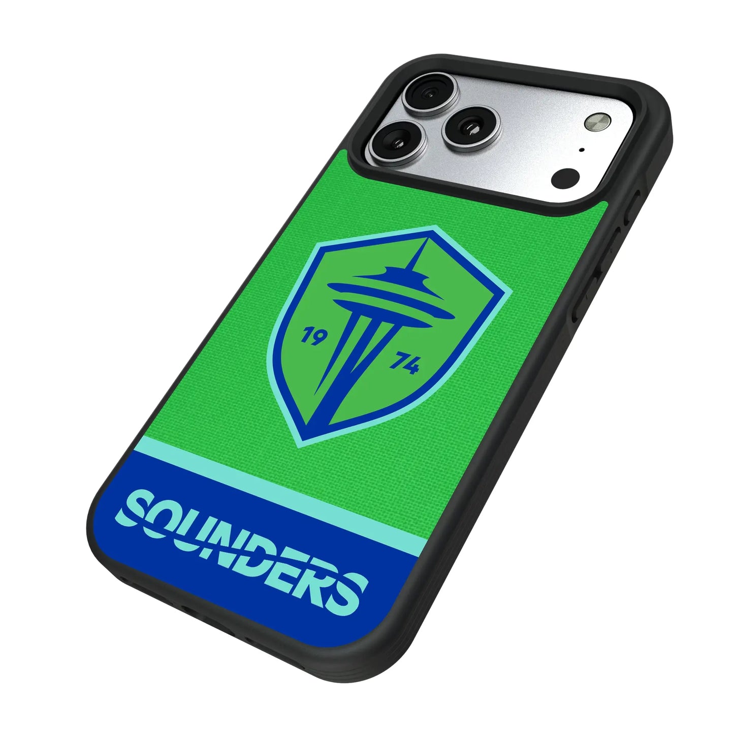 Seattle Sounders FC Endzone Solid Bump Phone Case for Apple iPhone
