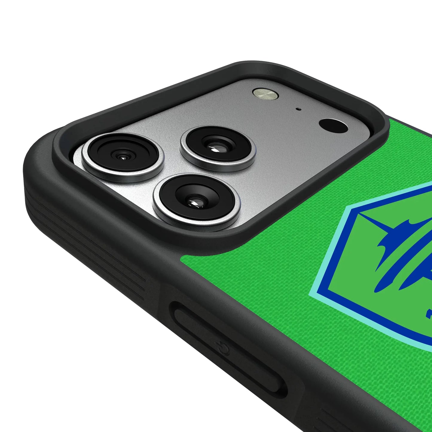 Seattle Sounders FC Endzone Solid Bump Phone Case for Apple iPhone