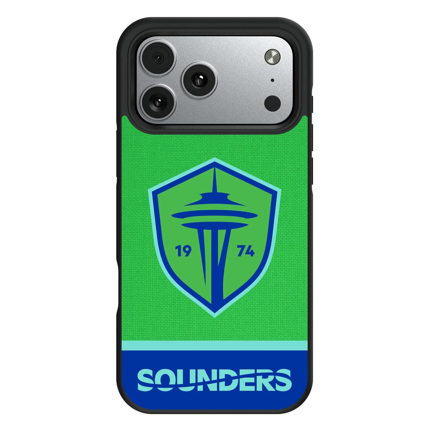 Seattle Sounders FC Endzone Solid Bump Phone Case for Apple iPhone