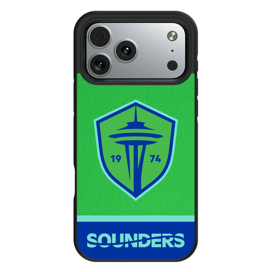 Seattle Sounders FC Endzone Solid Bump Phone Case for Apple iPhone