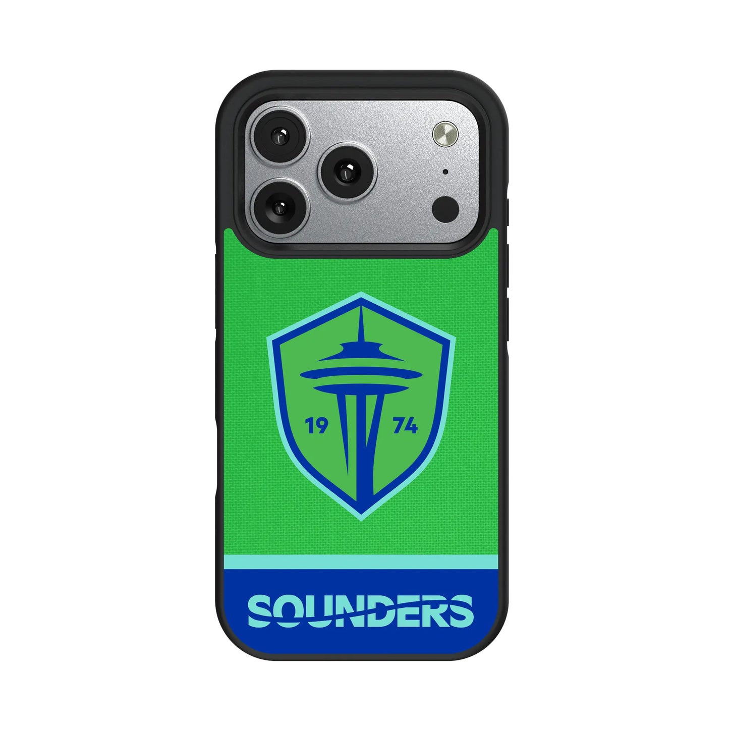 Seattle Sounders FC Endzone Solid Bump Phone Case for Apple iPhone
