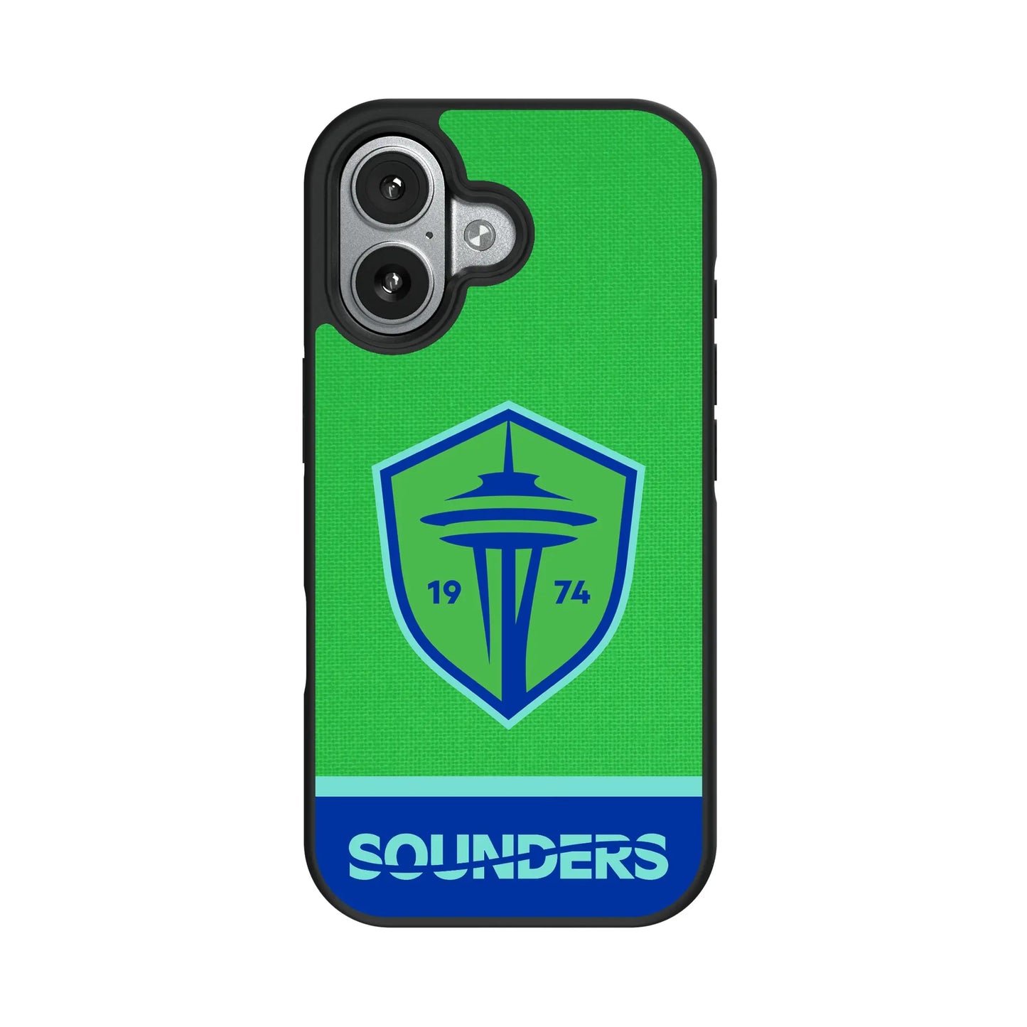 Seattle Sounders FC Endzone Solid Bump Phone Case for Apple iPhone