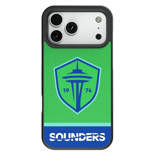 Seattle Sounders FC Endzone Solid Bump Phone Case for Apple iPhone