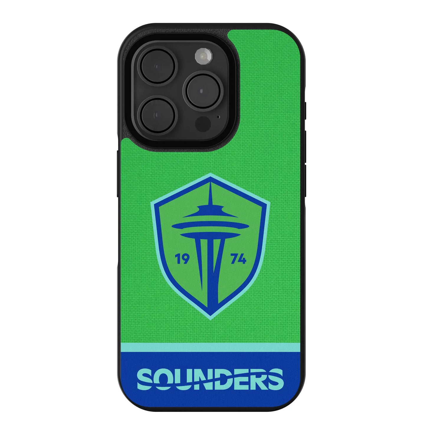 Seattle Sounders FC Endzone Solid Bump Phone Case for Apple iPhone