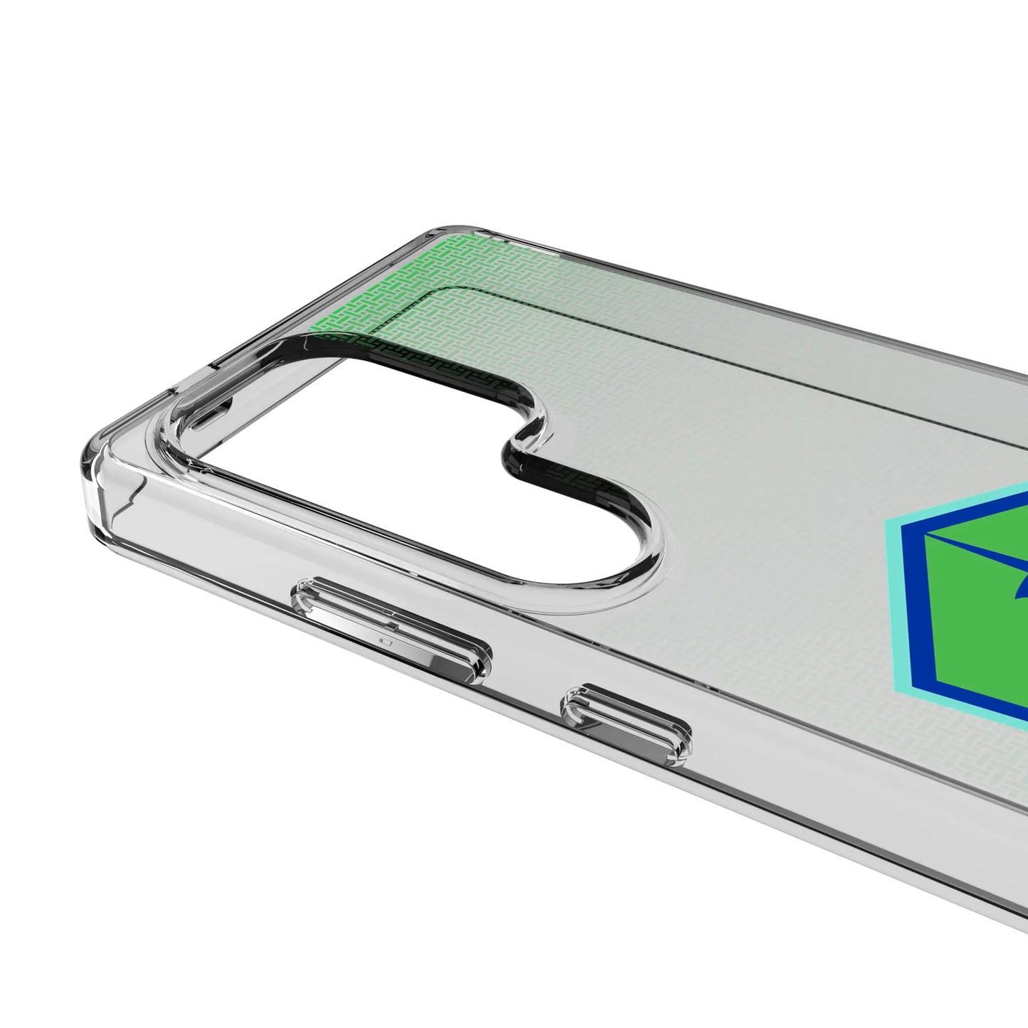 Seattle Sounders FC Linen Clear Phone Case for Samsung Galaxy