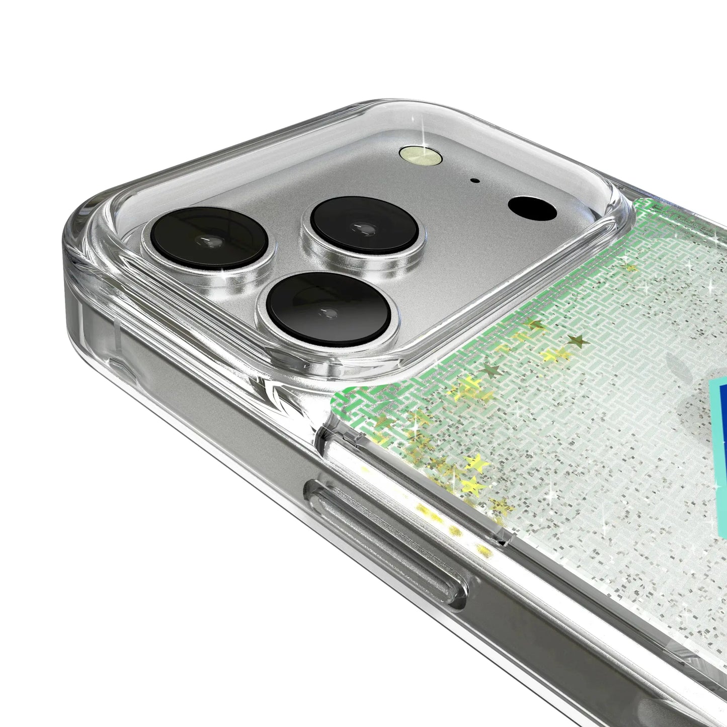 Seattle Sounders FC Linen Glitter Phone Case for Apple iPhone