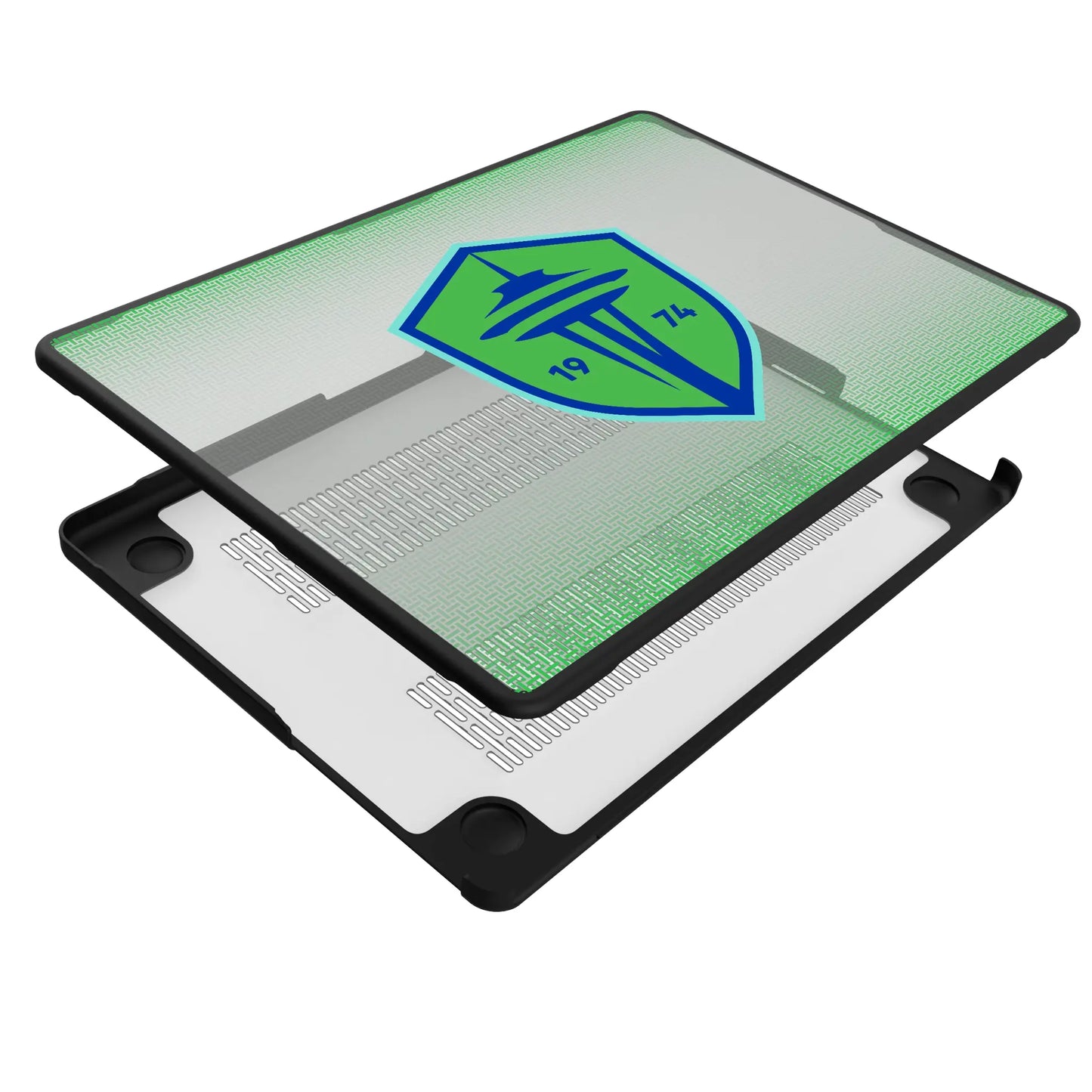 Seattle Sounders FC Linen Laptop Case for Apple MacBook