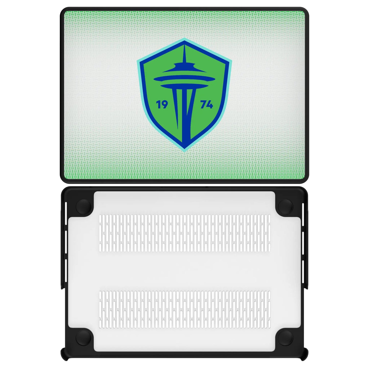 Seattle Sounders FC Linen Laptop Case for Apple MacBook