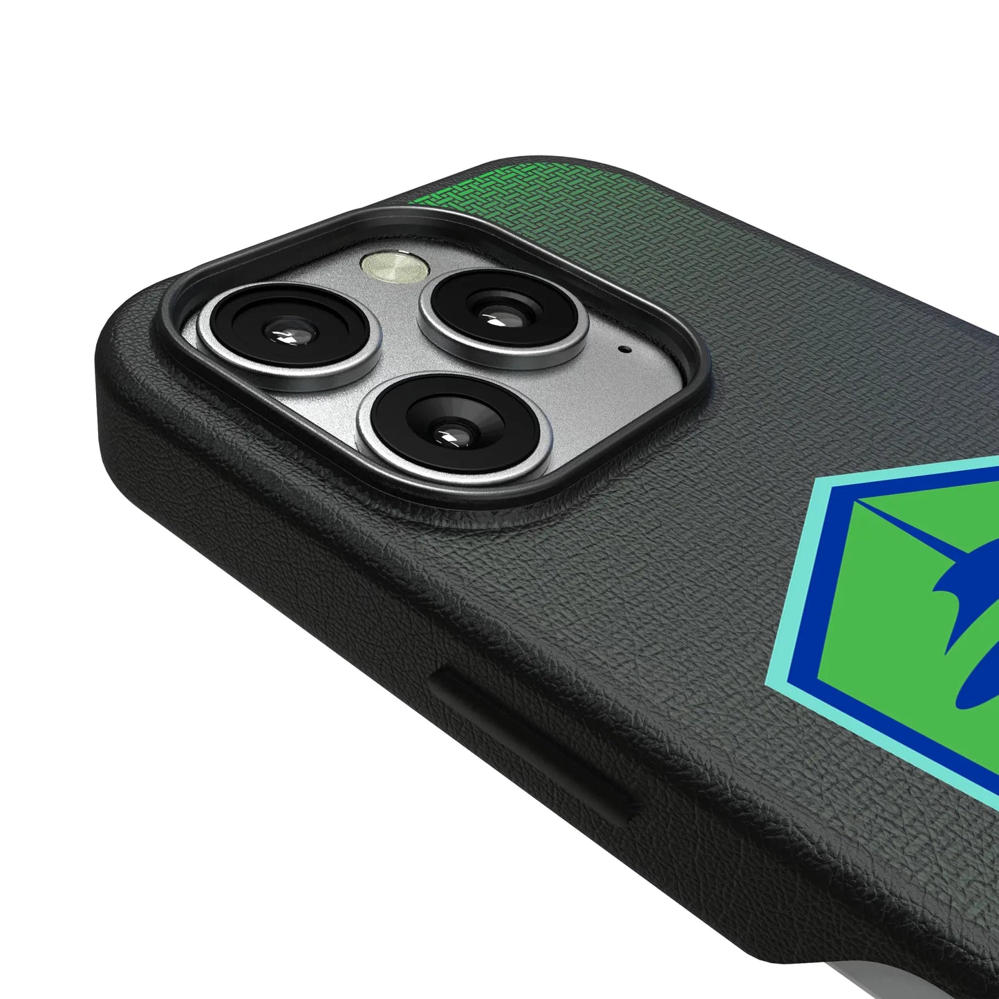 Seattle Sounders FC Linen MagSafe Compatible Phone Case for Apple iPhone