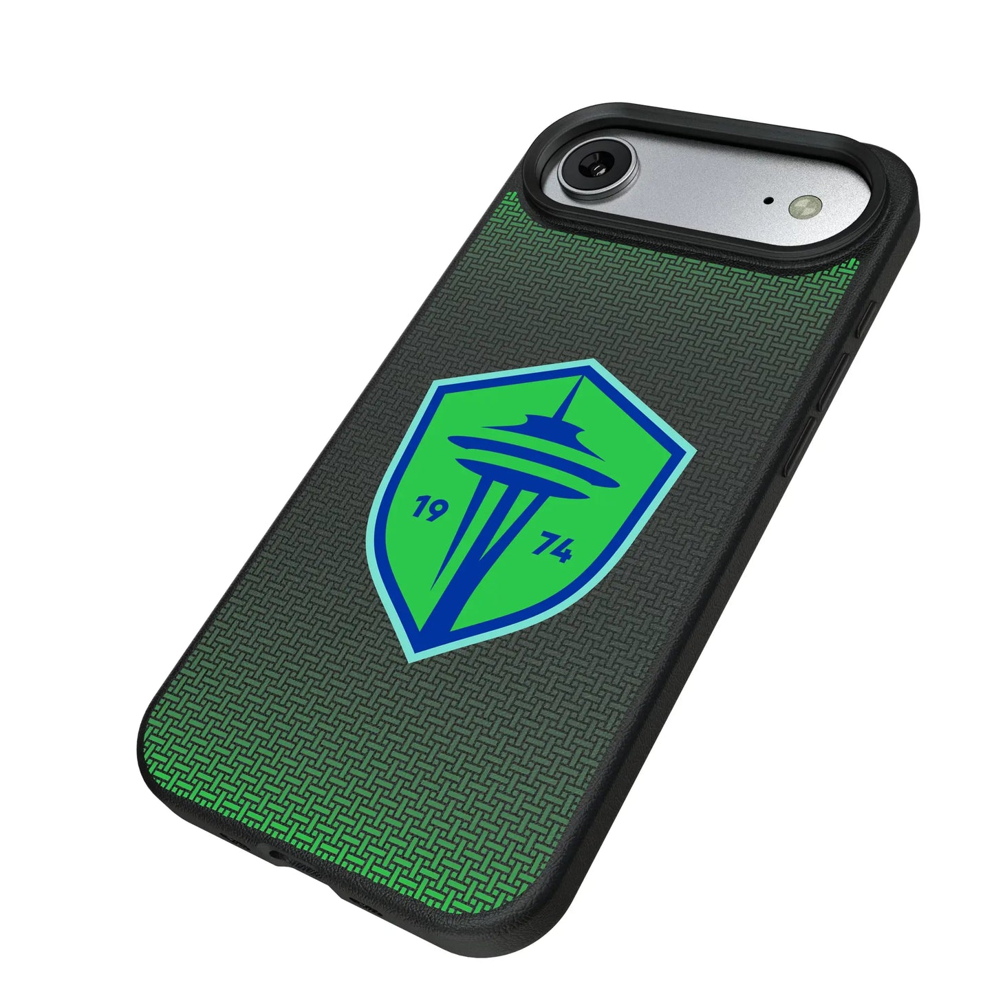 Seattle Sounders FC Linen MagSafe Compatible Phone Case for Apple iPhone