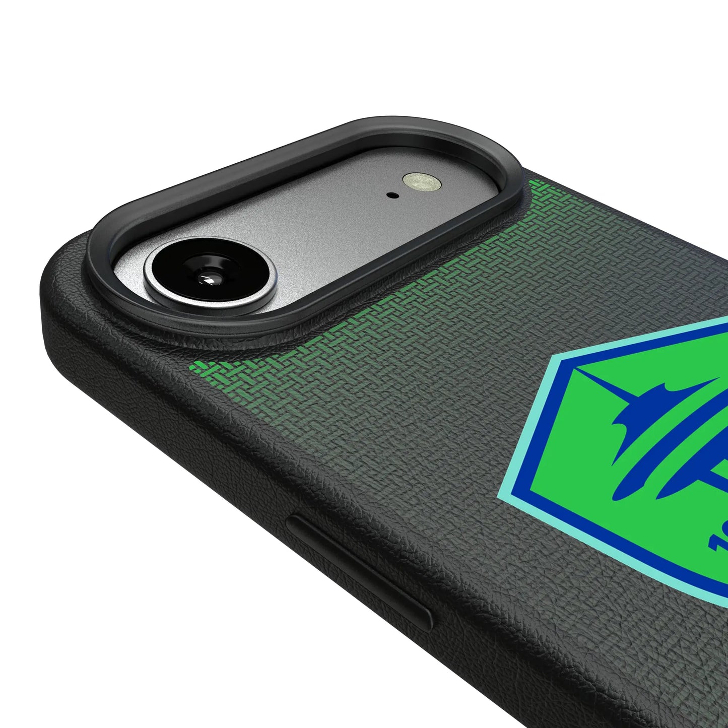 Seattle Sounders FC Linen MagSafe Compatible Phone Case for Apple iPhone
