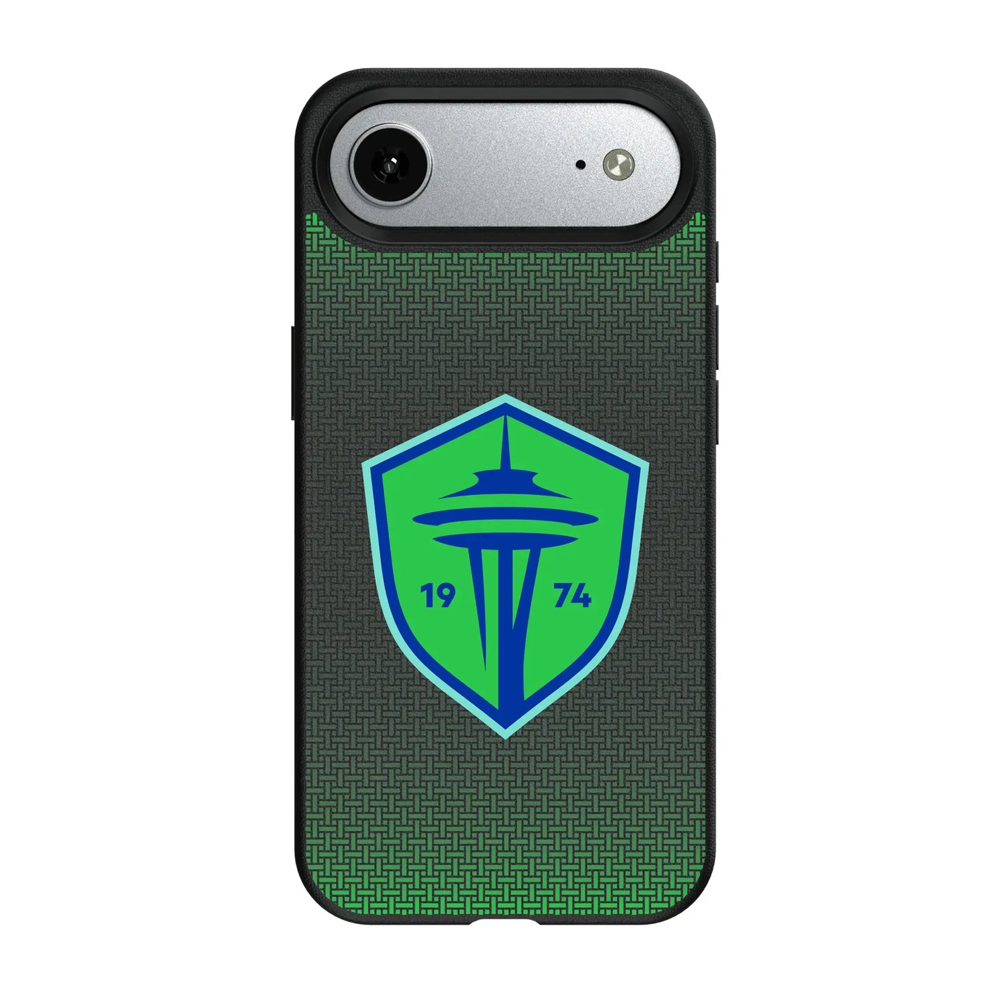Seattle Sounders FC Linen MagSafe Compatible Phone Case for Apple iPhone