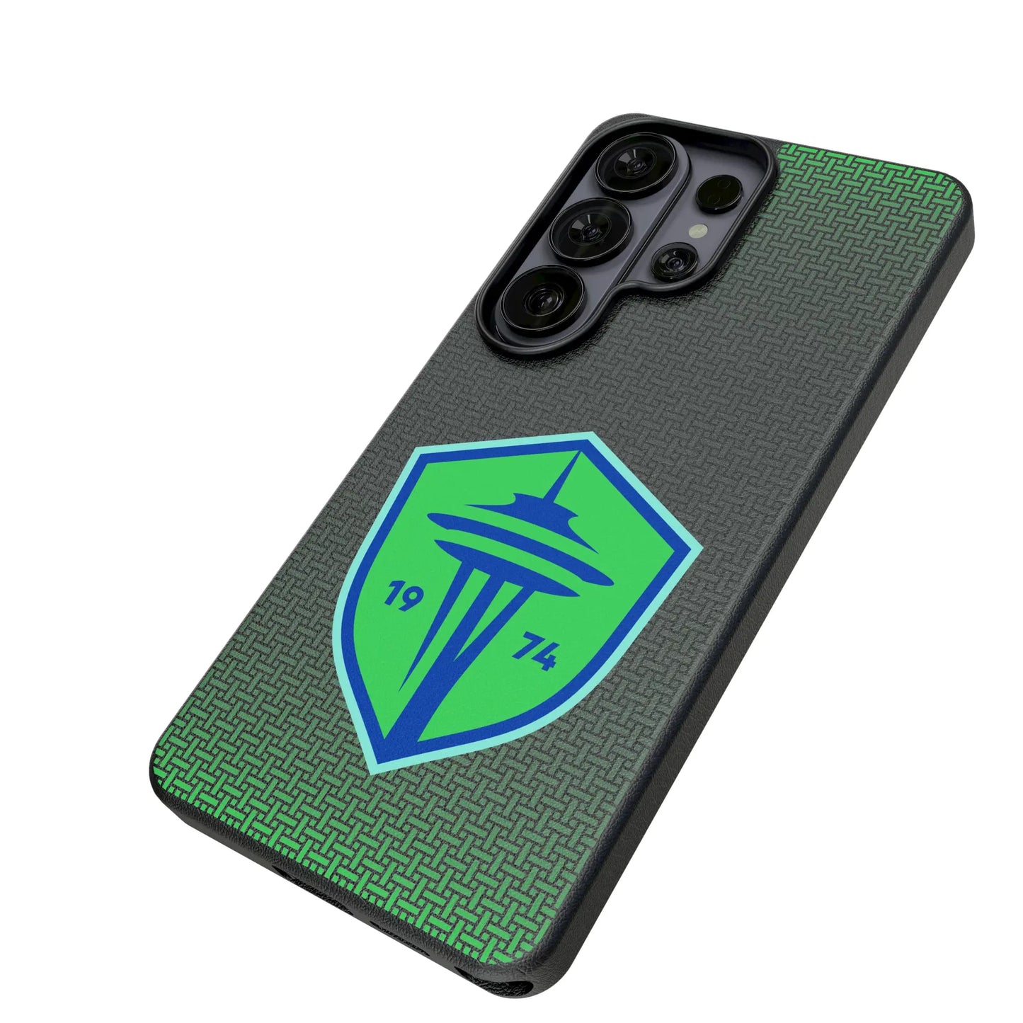 Seattle Sounders FC Linen MagSafe Compatible Phone Case for Samsung Galaxy
